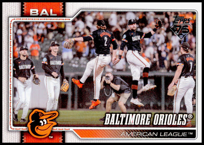 2026 Topps Baltimore Orioles Card Baltimore Orioles