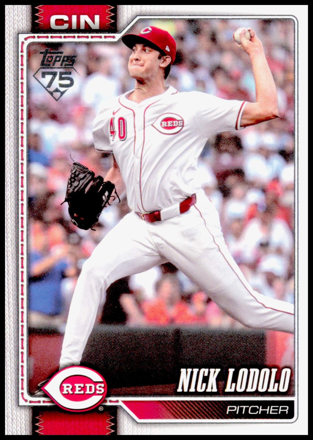 2026 Topps Nick Lodolo Card Cincinnati Reds