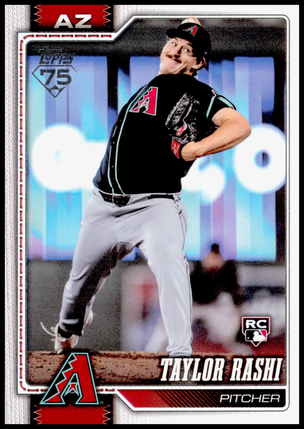 2026 Topps Taylor Rashi Card RC Arizona Diamondbacks