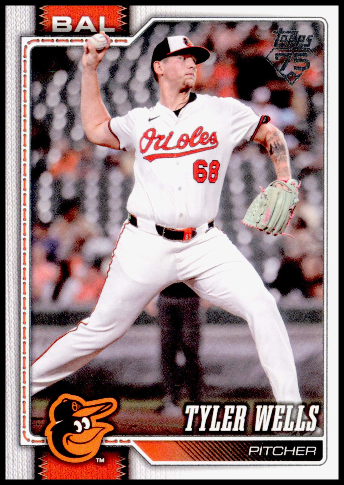 2026 Topps Tyler Wells Card Baltimore Orioles