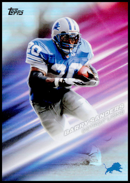 2026 Topps Flagship Barry Sanders Card Greats Of The Game Detroit Lions