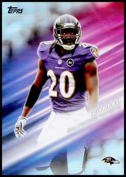 2026 Topps Flagship Ed Reed Card Greats of the Game Baltimore Ravens