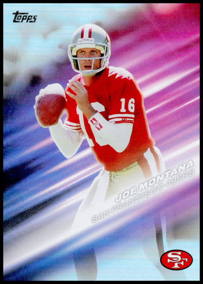 2026 Topps Flagship Joe Montana Card Greats Of The Game San Francisco 49ers