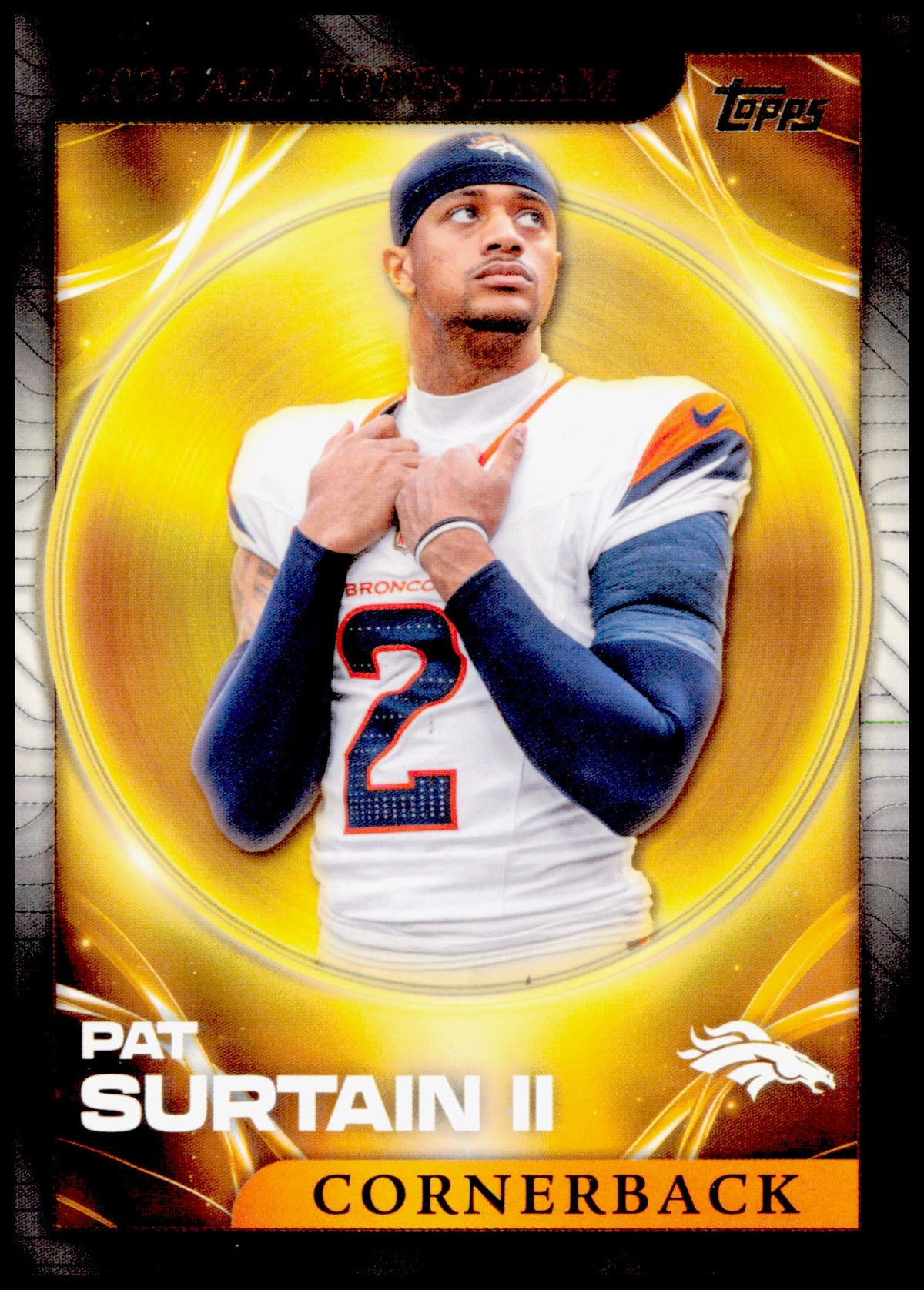 2026 Topps Flagship Patrick Surtain II Card 2025 All Topps Team Denver Broncos