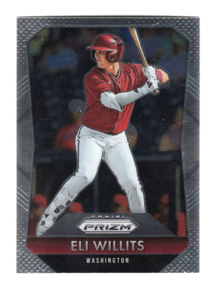 2026 Panini Prizm Baseball Eli Willits #23 Washington Draft Pick SP RC