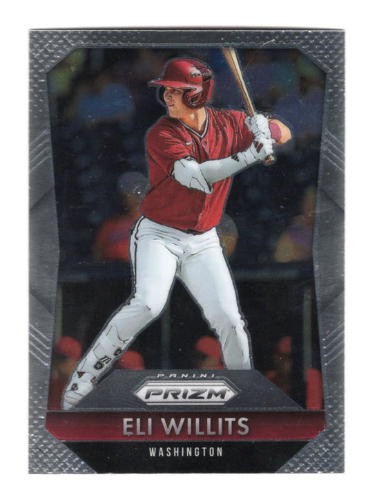 2026 Panini Prizm Baseball Eli Willits #23 Washington Draft Pick SP RC