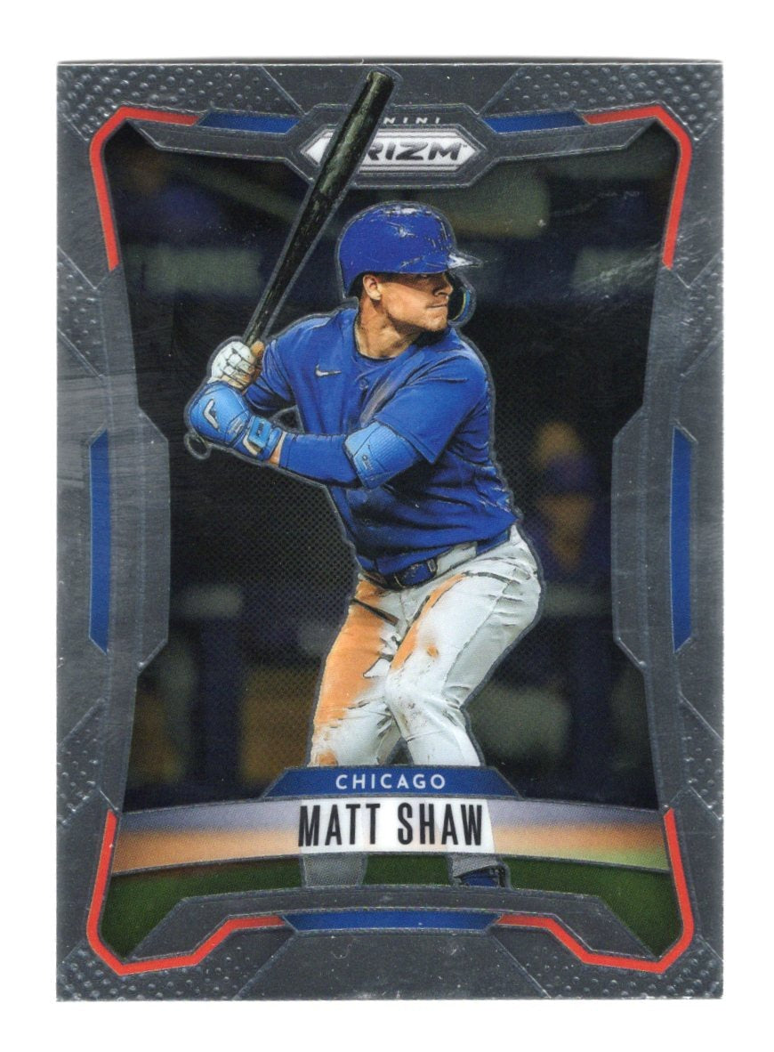 2026 Panini Prizm Matt Shaw Card Chicago Cubs