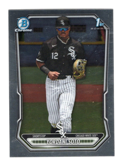 2026 Bowman Chrome Yordani Soto Card Prospects Chicago White Sox
