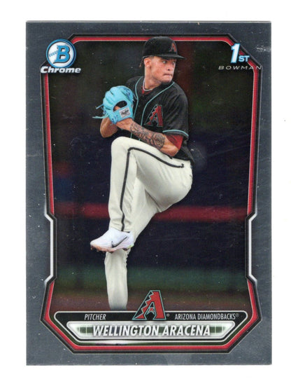 2026 Bowman Chrome Wellington Aracena Card Prospects Arizona Diamondbacks