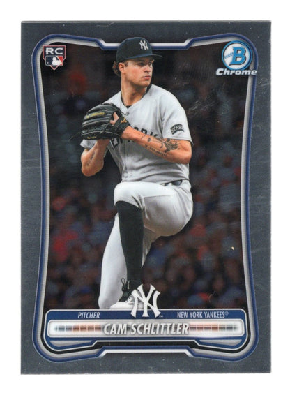 2026 Bowman Chrome Cam Schlittler Card RC New York Yankees