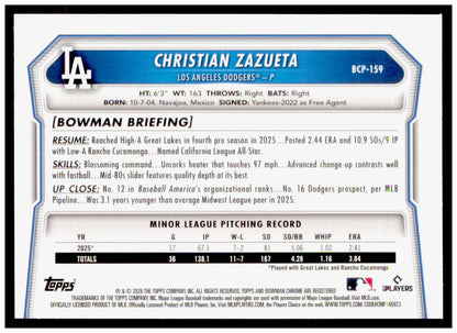 2026 Bowman Chrome Roki Sasaki Card Los Angeles Dodgers