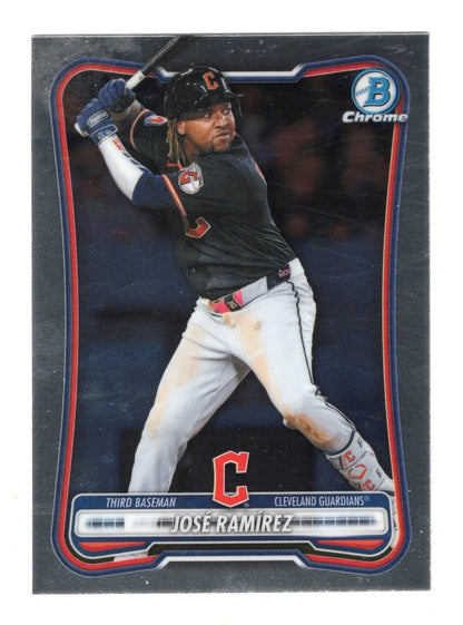 2026 Bowman Chrome José Ramírez Card Cleveland Guardians