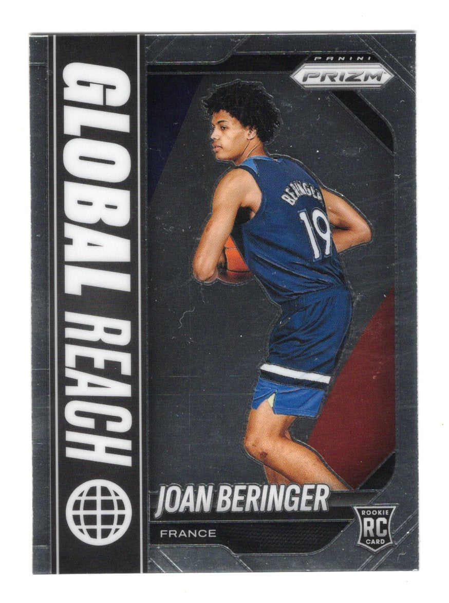 2025-26 Panini Prizm Joan Beringer Card Global Reach Minnesota Timberwolves