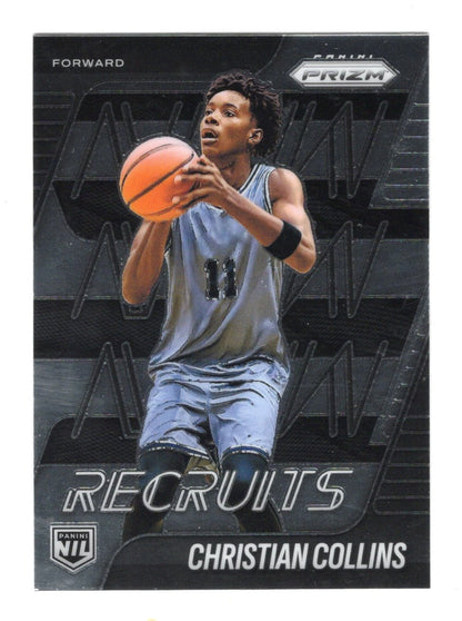2025-26 Panini Prizm Christian Collins Card New Recruits NIL