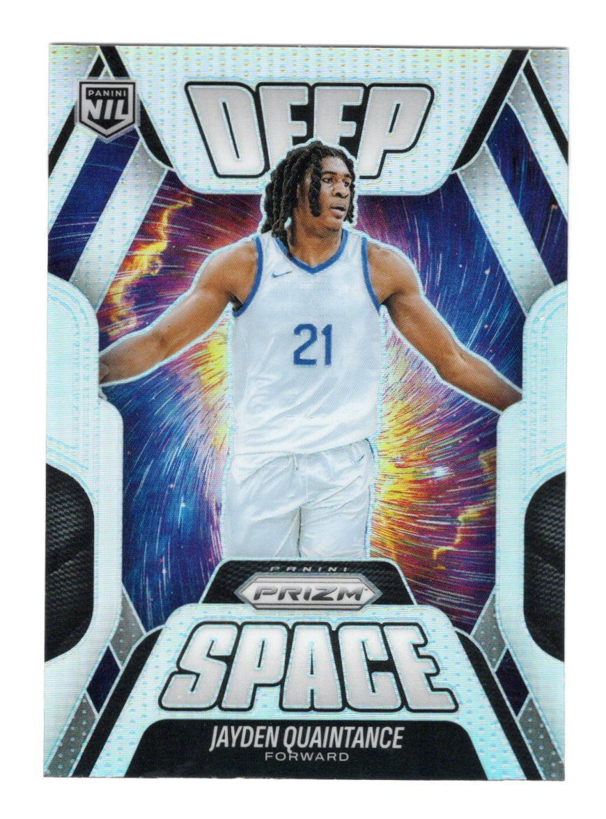 2025-26 Panini Prizm Jayden Quaintance Card Deep Space Kentucky Wildcats