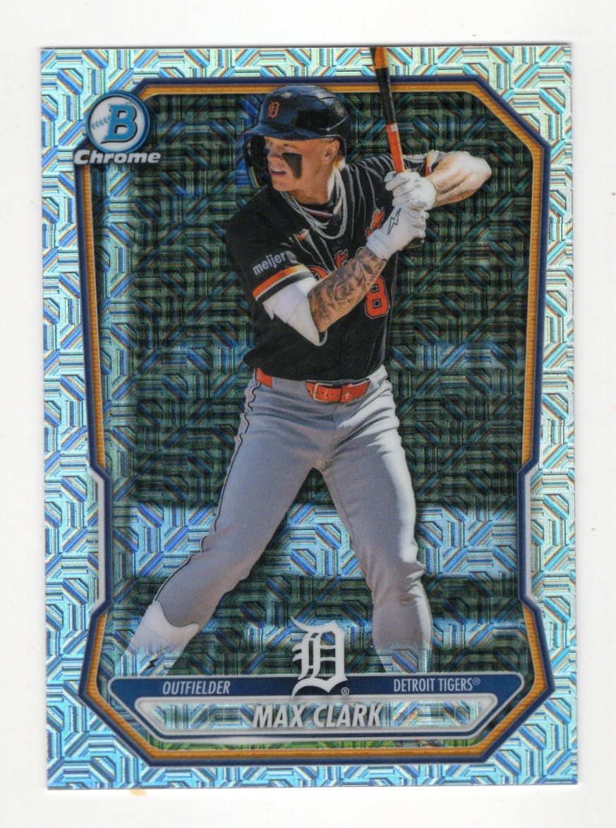 2026 Bowman Chrome Max Clark Card Prospects Mojo Detroit Tigers