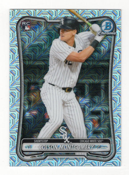 2026 Bowman Chrome Colson Montgomery Card Mojo Refractor RC Chicago White Sox