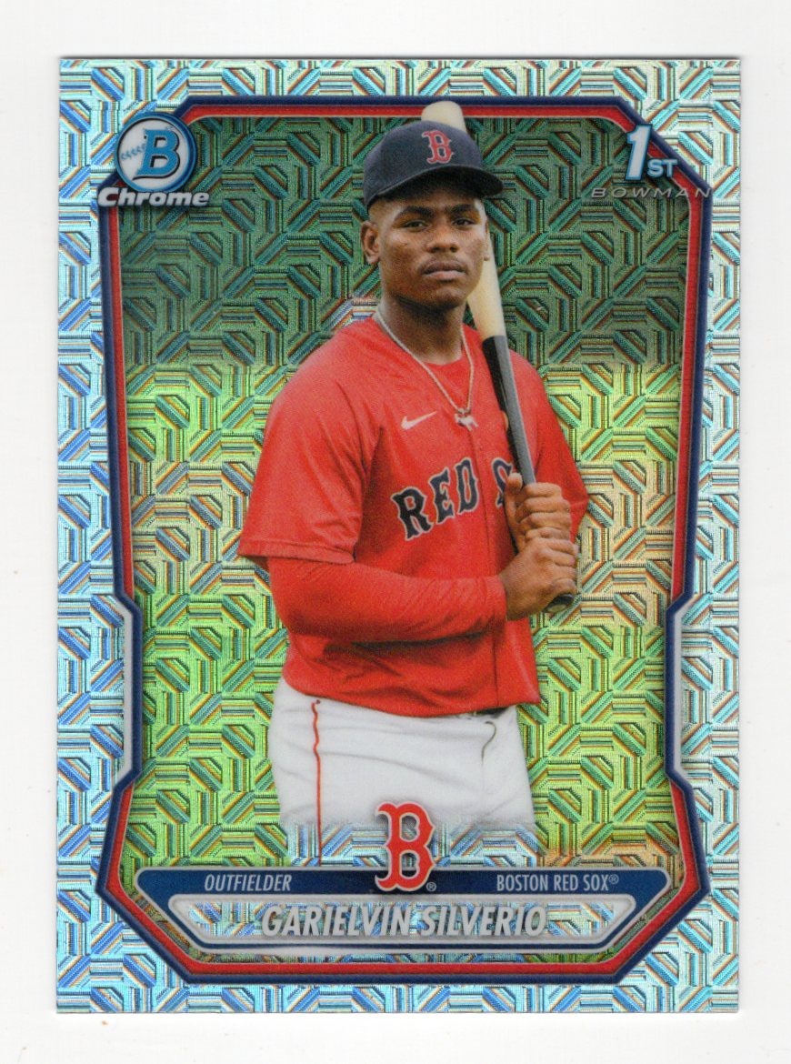 2026 Bowman Chrome Garielvin Silverio Card Prospects Mojo Boston Red Sox