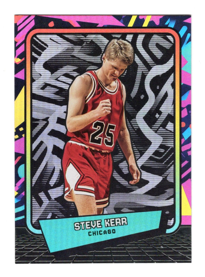 2026 Panini Decades 90s Pop Culture Steve Kerr Card Silver Chicago Bulls