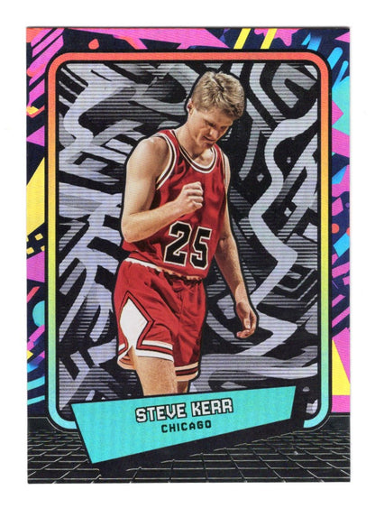 2026 Panini Decades 90s Pop Culture Steve Kerr Card Silver Chicago Bulls