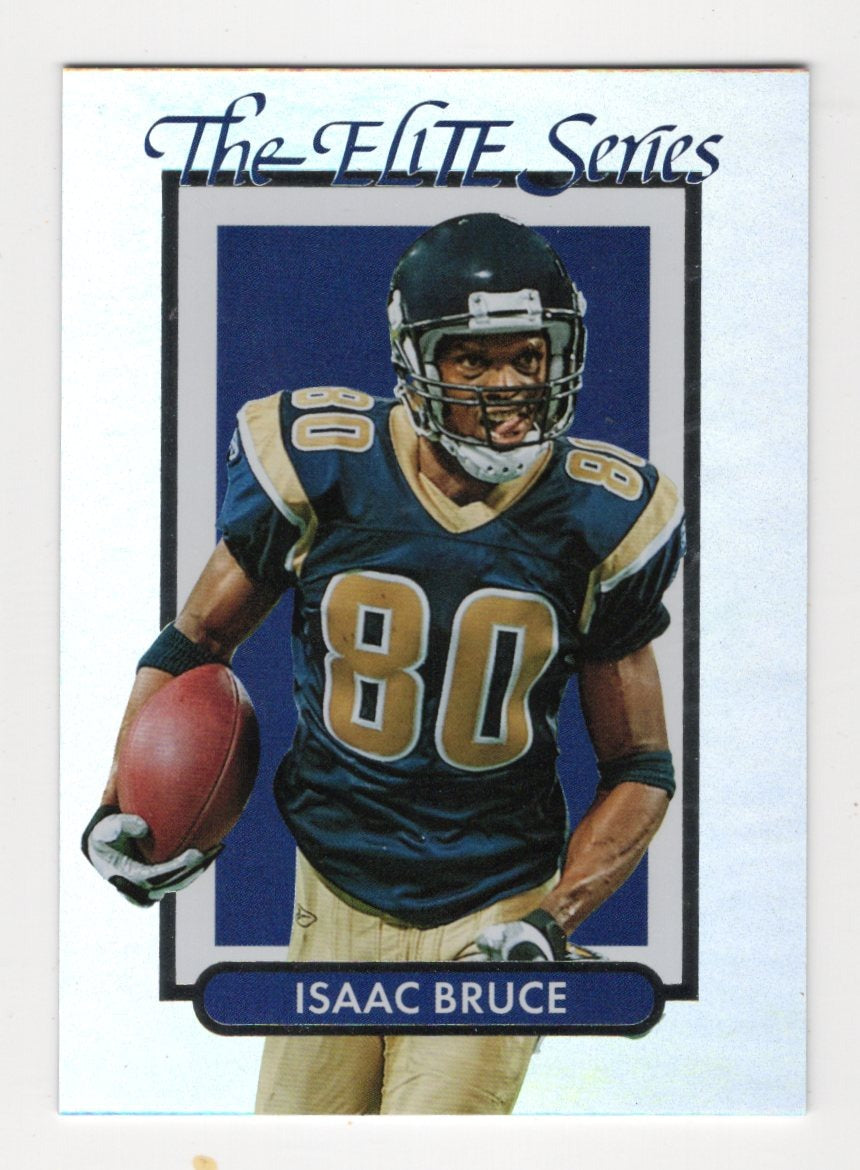 2026 Panini Decades 90s Pop Culture Isaac Bruce Card The Elite Series HOF Rams