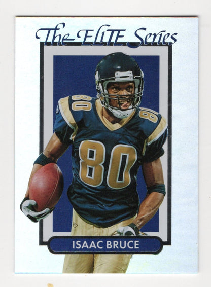 2026 Panini Decades 90s Pop Culture Isaac Bruce Card The Elite Series HOF Rams