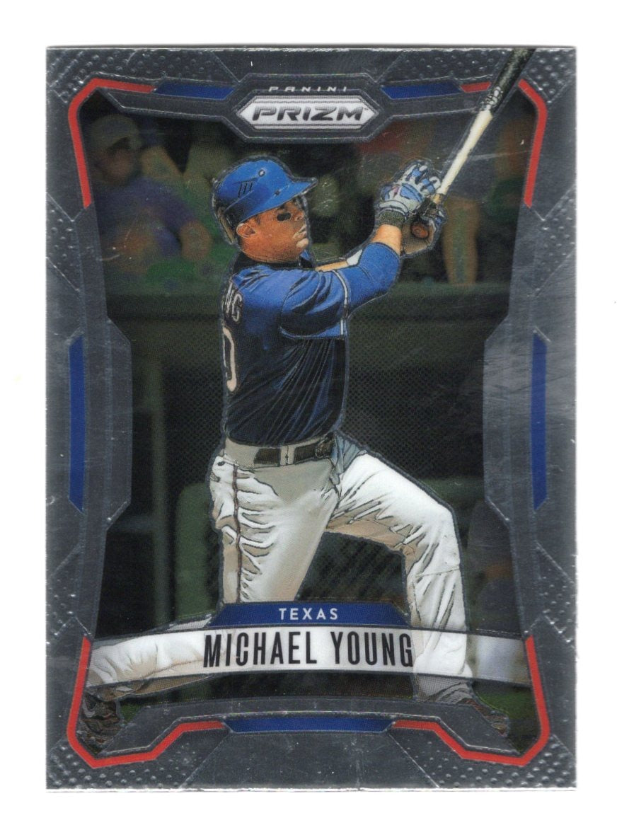 2026 Panini Prizm Michael Young Card Texas Rangers
