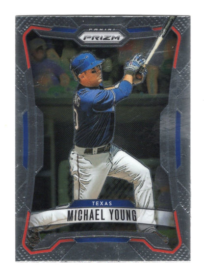 2026 Panini Prizm Michael Young Card Texas Rangers
