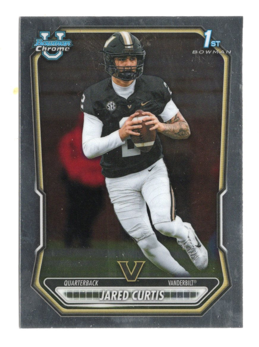 2026 Bowman Jared Curtis Card Chrome Prospects Vanderbilt Commodores