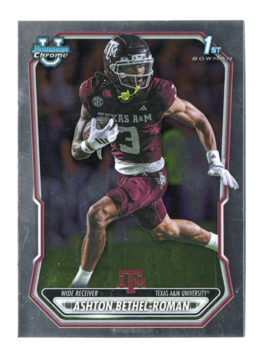 2026 Bowman Ashton Bethel-Roman Card Chrome Prospects Texas A&M Aggies