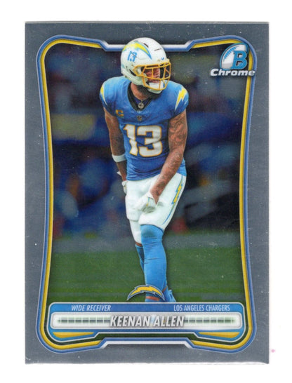 2026 Bowman Keenan Allen Card Chrome Los Angeles Chargers