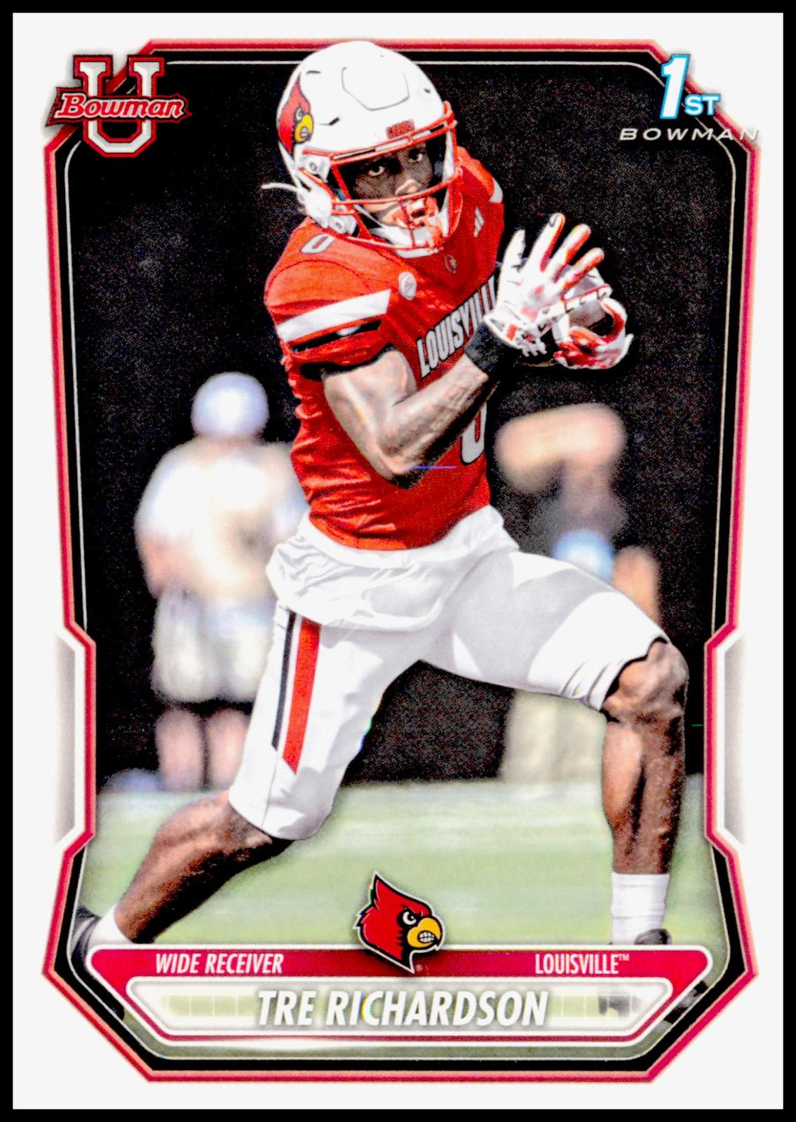 2026 Bowman Tre Richardson Card Prospects Louisville Cardinals