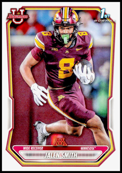 2026 Bowman Jalen Smith Card Prospects Minnesota Golden Gophers