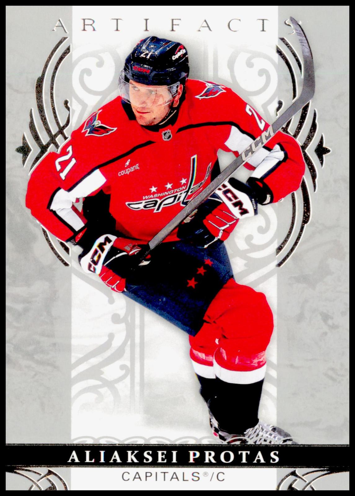 2026-27 Upper Deck Artifacts Aliaksei Protas Card Washington Capitals