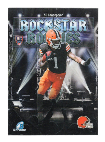 2026 Bowman KC Concepcion Card Rockstar Rookies Cleveland Browns