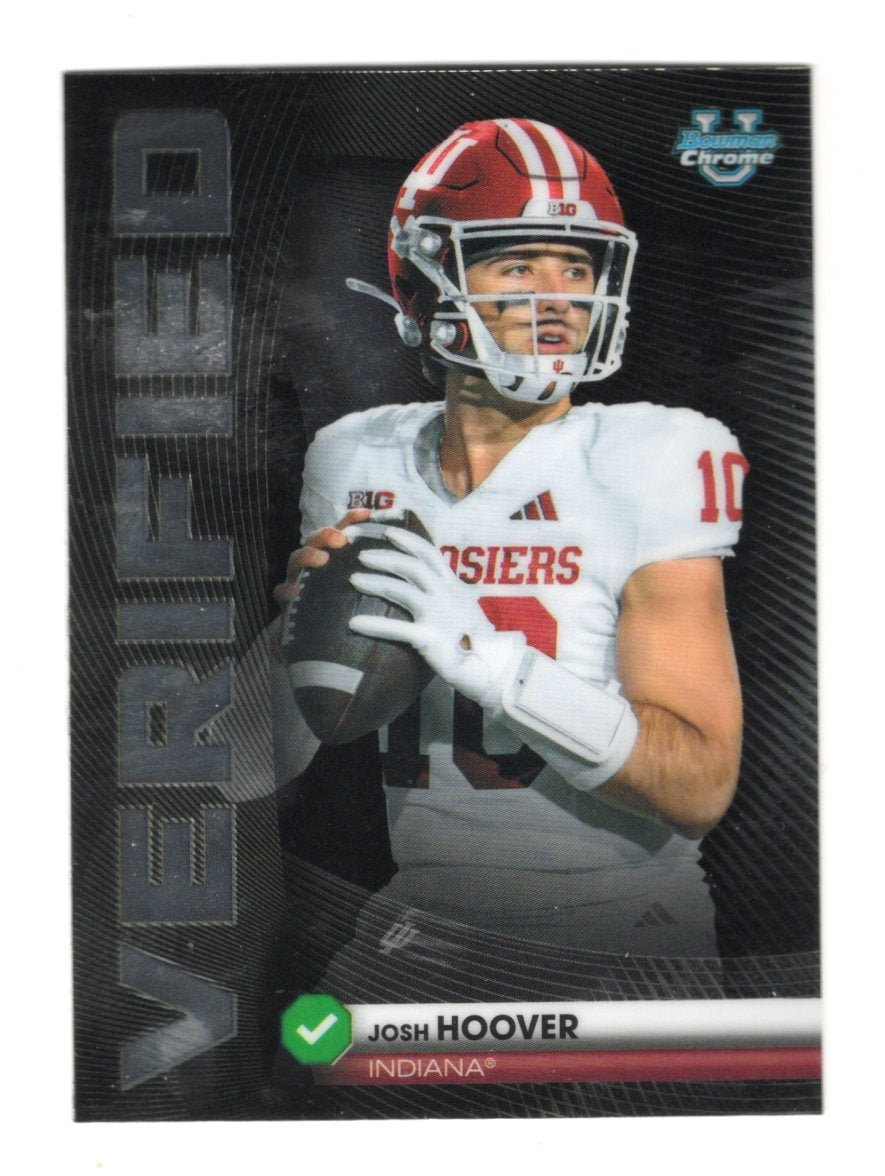 2026 Bowman Josh Hoover Card Bowman Verified Indiana Hoosiers