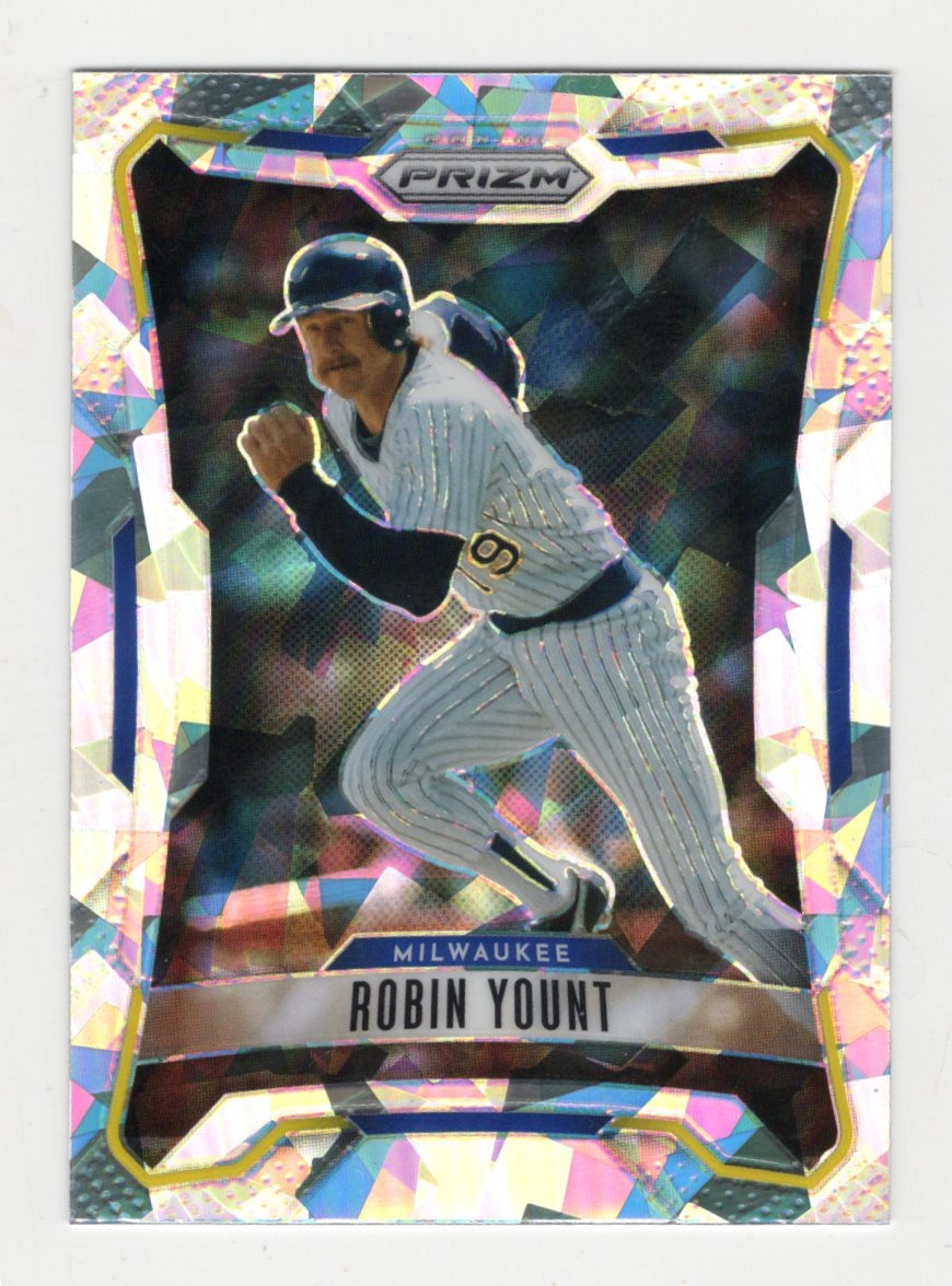 2026 Panini Prizm Robin Yount Card Ice Prizm HOF Milwaukee Brewers