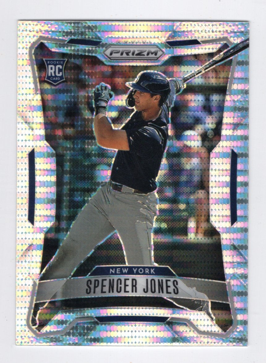 2026 Panini Prizm Spencer Jones Card Circles Silver Prizm New York Yankees