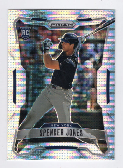 2026 Panini Prizm Spencer Jones Card Circles Silver Prizm New York Yankees