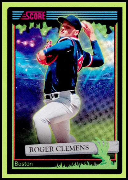 2026 Score-A-Treat Roger Clemens Card Slime Boston Red Sox