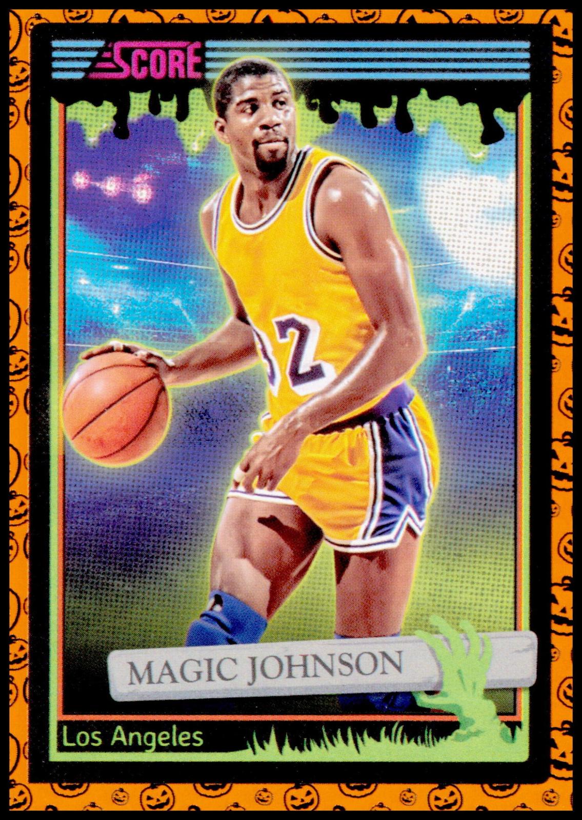 2026 Score-A-Treat Multi-Sport Magic Johnson Card Pumpkins HOF  Lakers