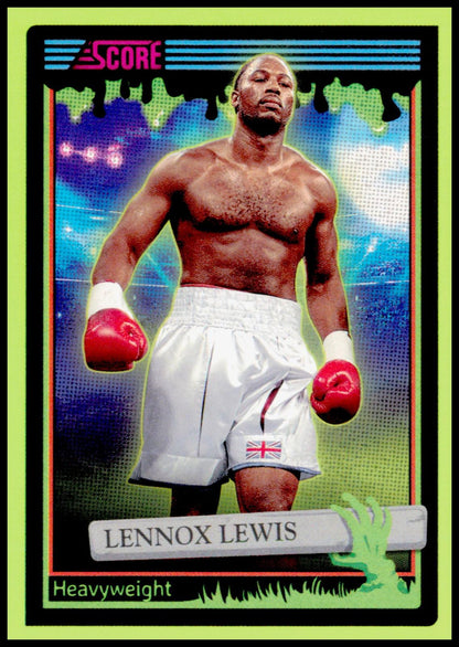 2026 Score-A-Treat Multi-Sport Lennox Lewis Card Slime HOF boxing