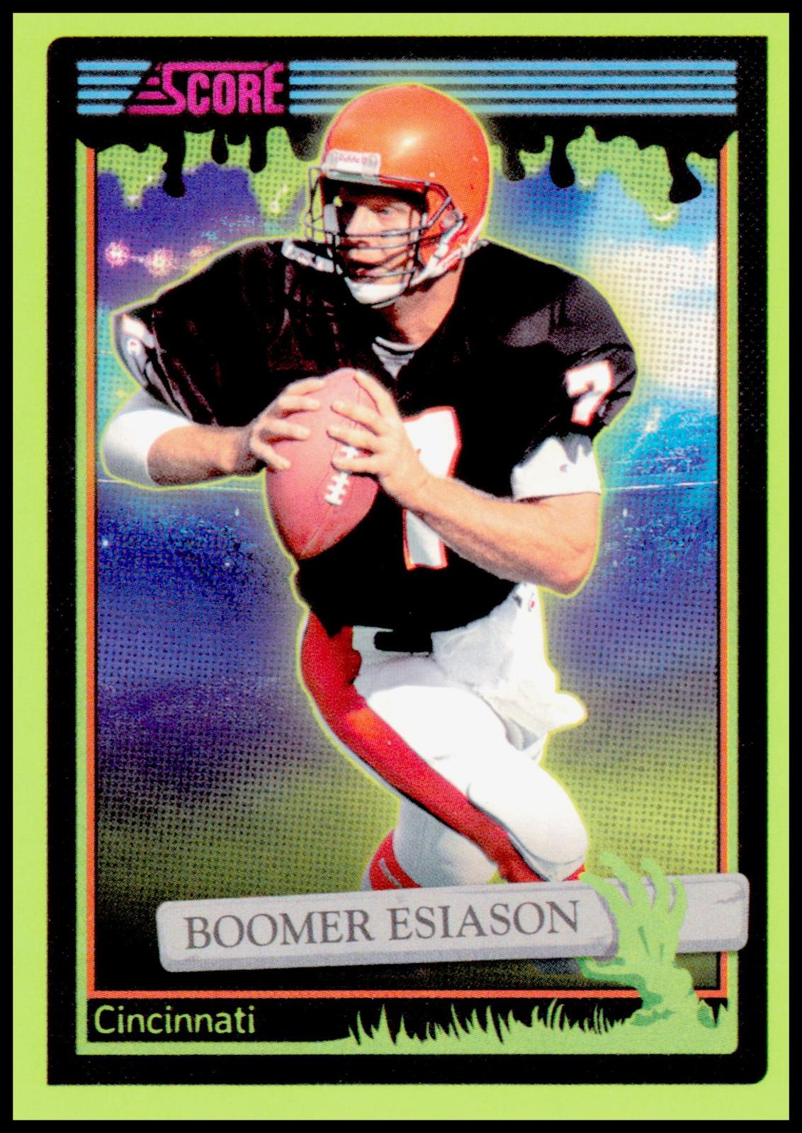 2026 Score-A-Treat Multi-Sport Boomer Esiason Card Slime Cincinnati Bengals