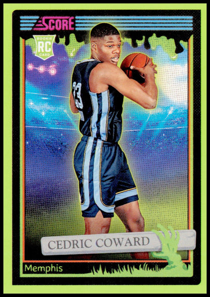 2026 Score-A-Treat Multi-Sport Cedric Coward Card Slime Memphis Grizzlies