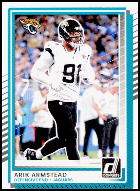 2025 Donruss Arik Armstead Card Jacksonville Jaguars