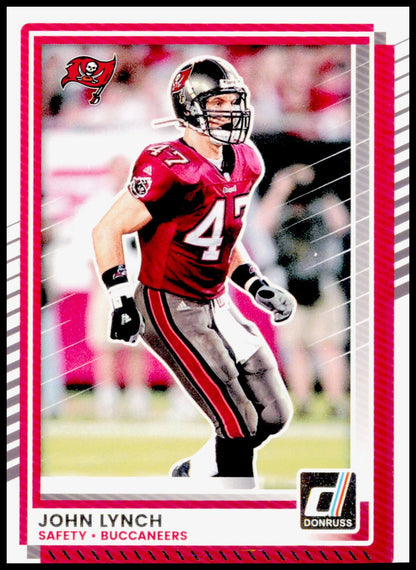 2025 Donruss John Lynch Card HOF Tampa Bay Buccaneers