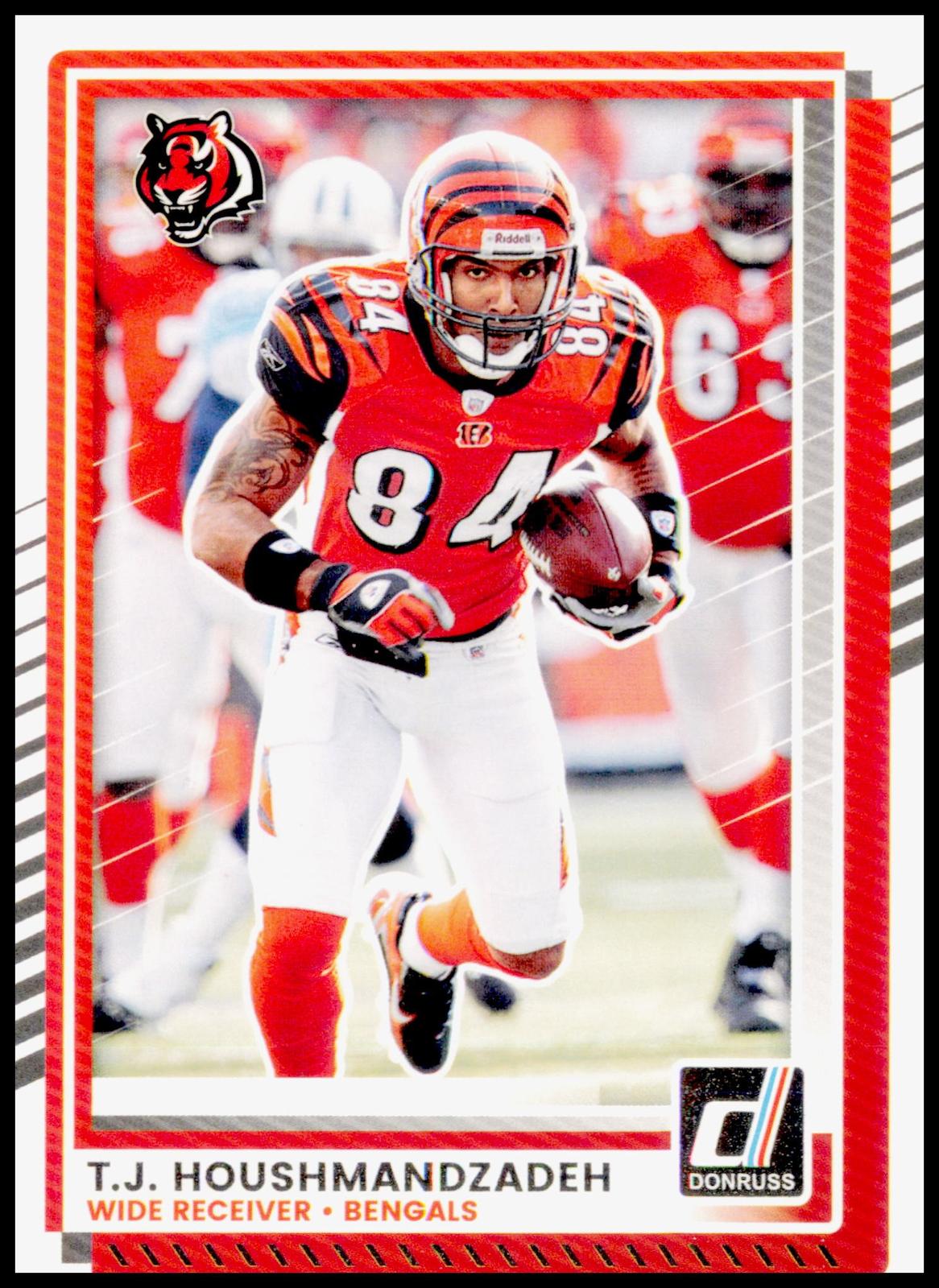 2025 Donruss T.J. Houshmandzadeh Card Cincinnati Bengals