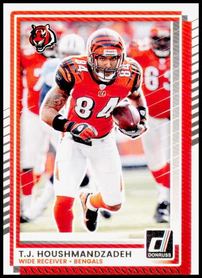 2025 Donruss T.J. Houshmandzadeh Card Cincinnati Bengals