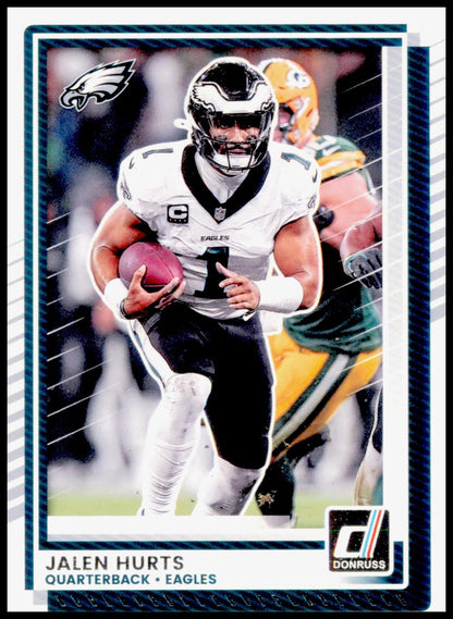 2025 Donruss Jalen Hurts Card Philadelphia Eagles
