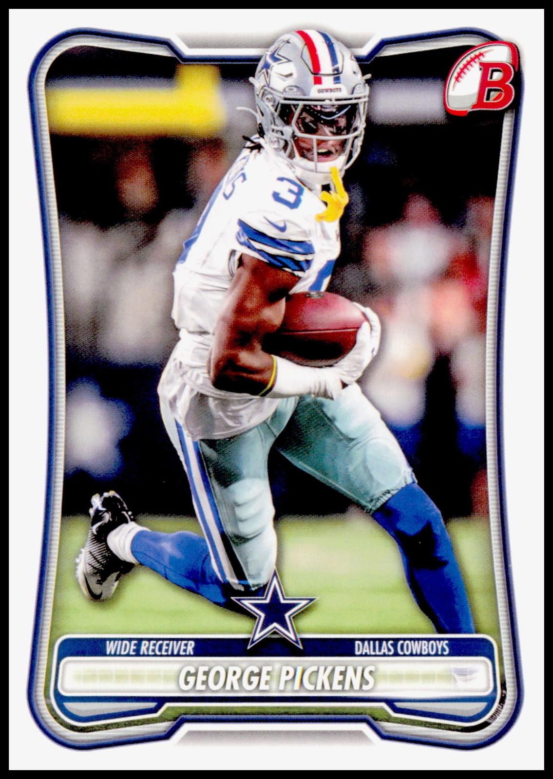 2026 Bowman George Pickens Card Dallas Cowboys